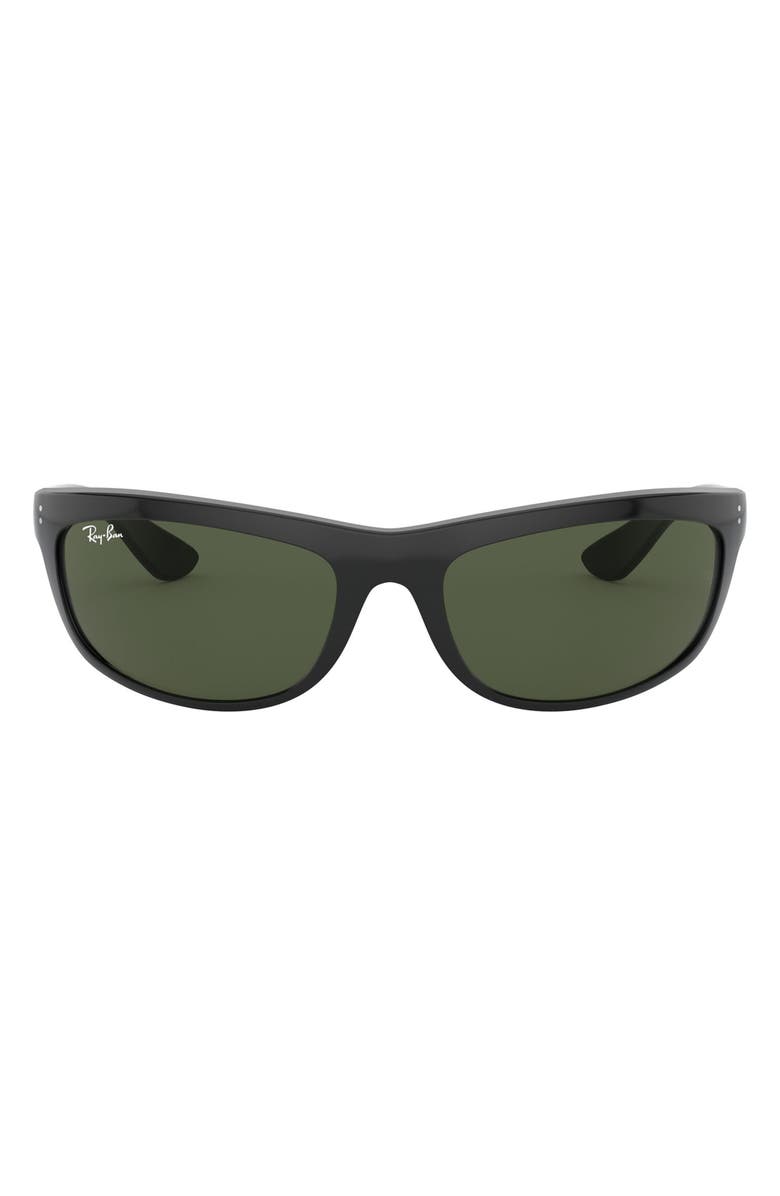 Ray-Ban 62mm Oversize Rectangular Sunglasses, Main, color,