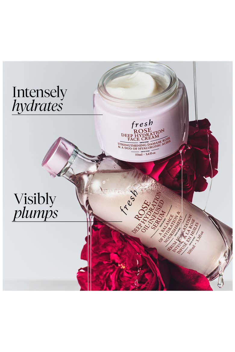 Rose & Hyaluronic Acid Deep Hydration Moisturizer, Alternate, color, NO COLOR