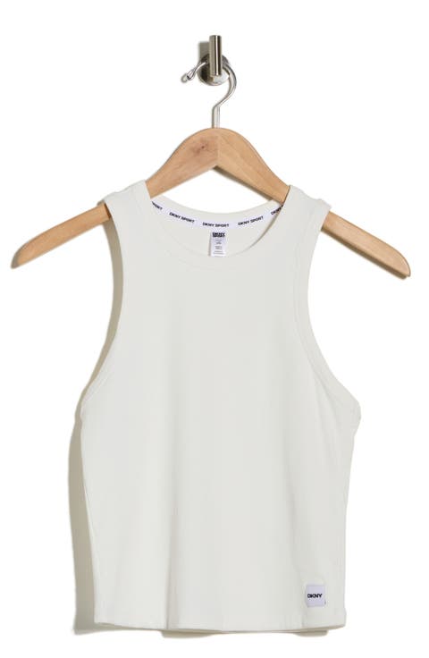 Hudson Rib Knit High Neck Tank
