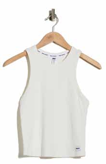 DKNY Hudson Rib Knit High Neck Tank