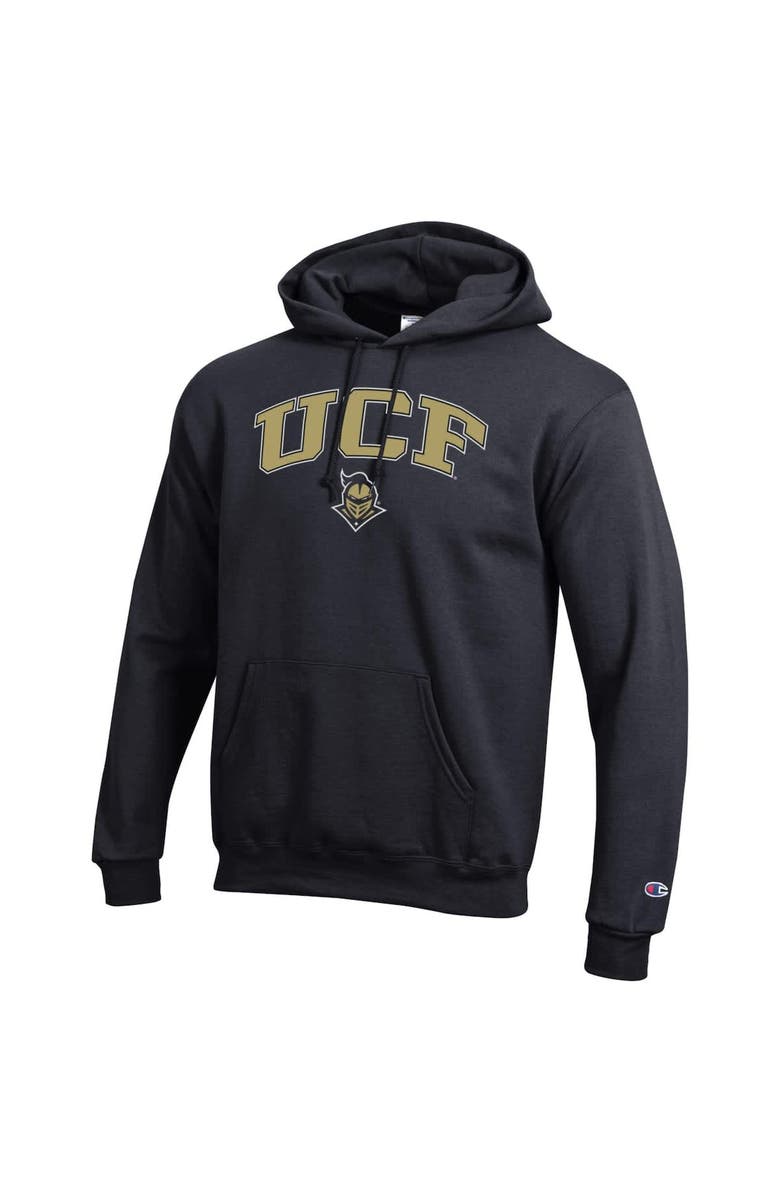 Champion Men's Champion  Black UCF Knights Arch Over Logo Pullover Hoodie, Alternate, color, Black