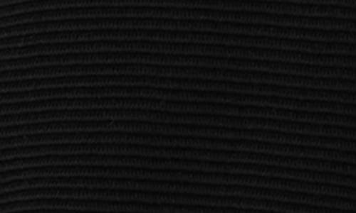 Eileen Fisher Ottoman Stitch Tunic Sweater In Black