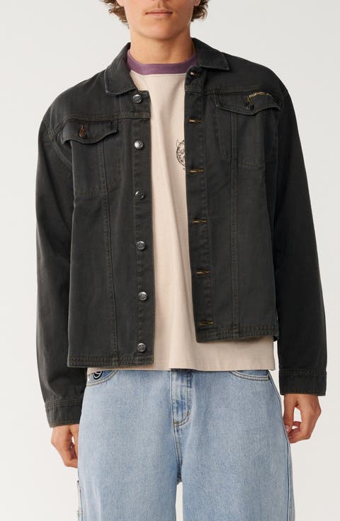S-Series Cotton Twill Button-Up Jacket