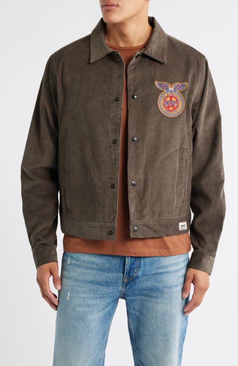 Empire State Cotton Corduroy Trucker Jacket