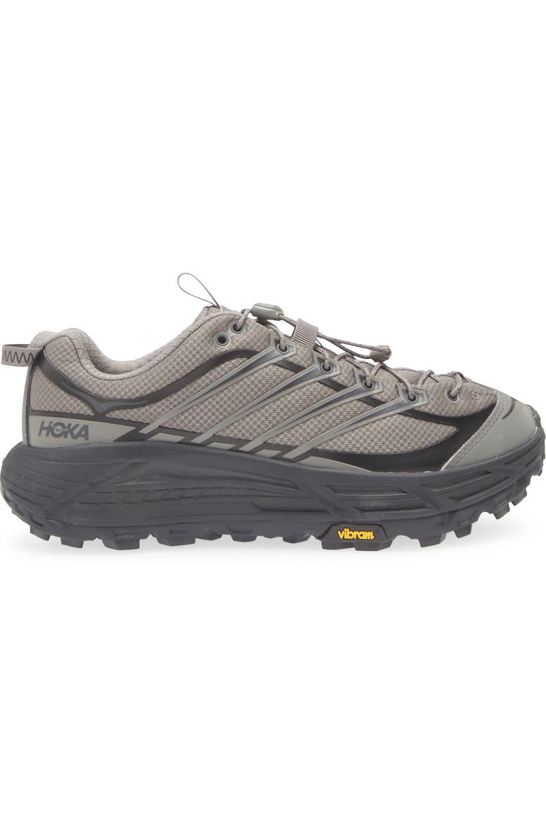 HOKA Mafate Three2 Sneaker, Alternate, color, Gravel / Carbon Black