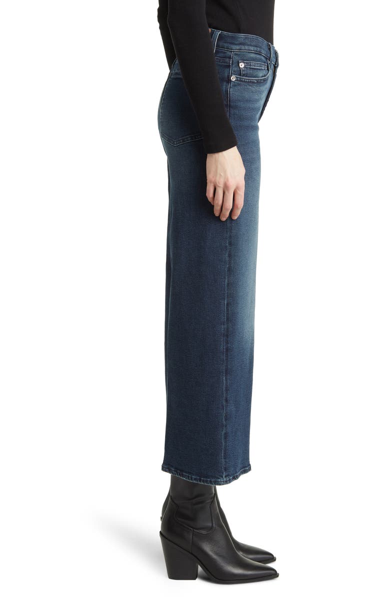 7 For All Mankind Jo High Waist Ankle Wide Leg Jeans, Alternate, color,
