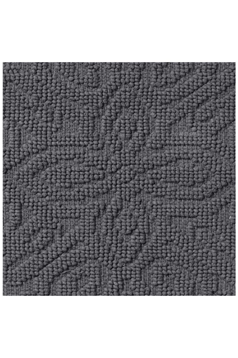 Nellore Fringe 2-Piece Bath Rug, Alternate, color, DARK GREY CHARCOAL