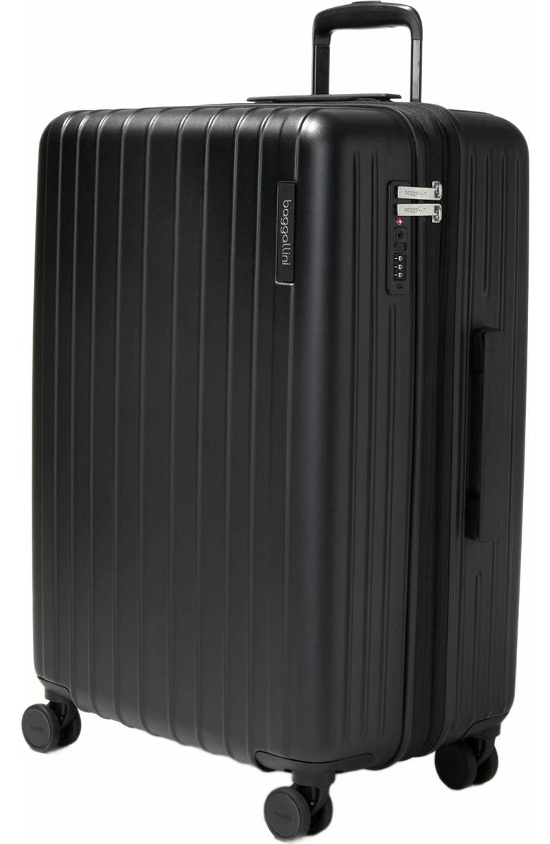 BAGGALLINI 26 in. 4 Wheel Large Hardshell Luggage, Alternate, color, Black