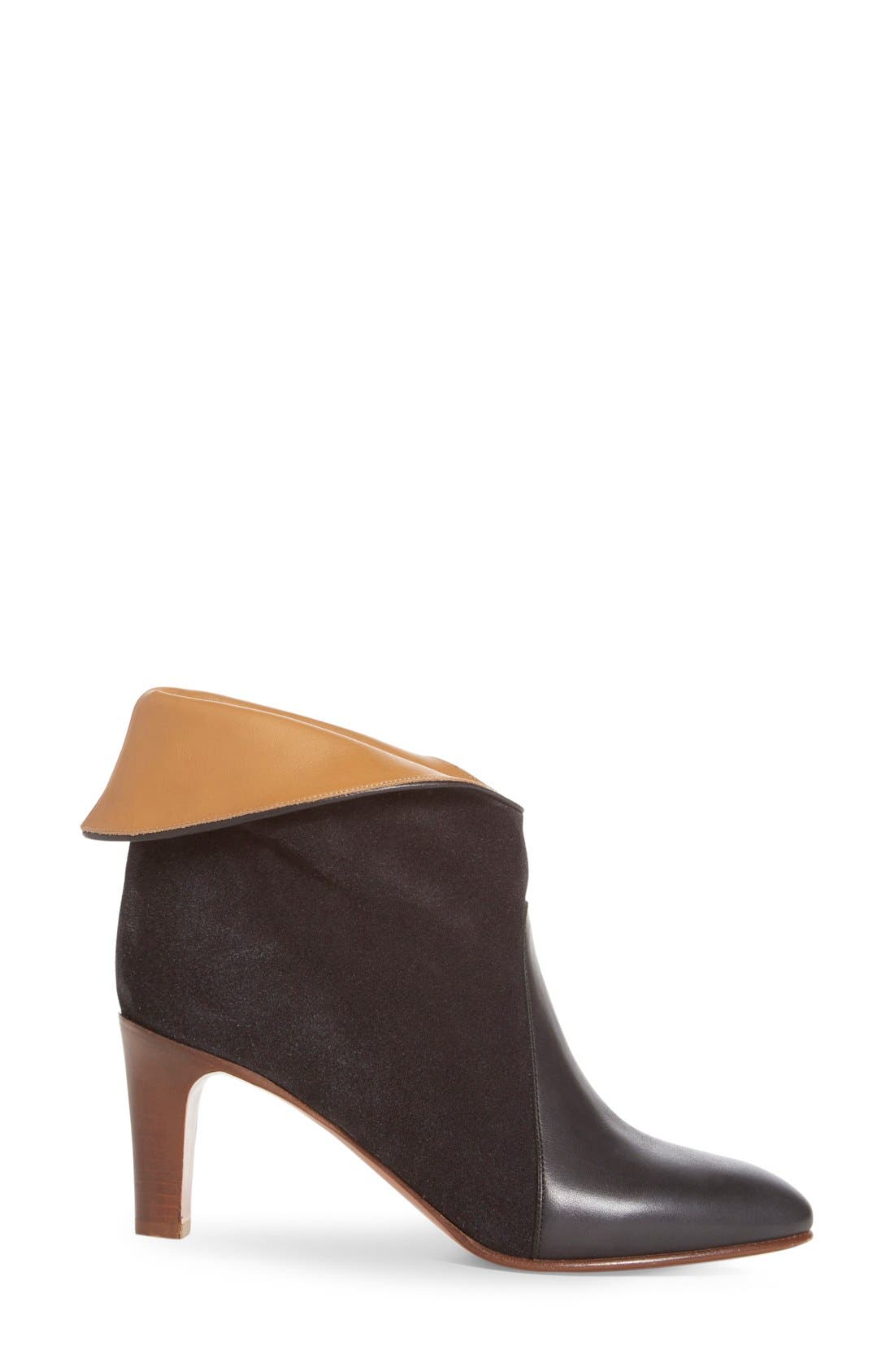 Chloé Foldover Bootie, Alternate, color, 