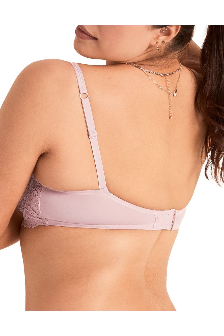 London Unlined Full Coverage Bra, Alternate, color, Medium beige