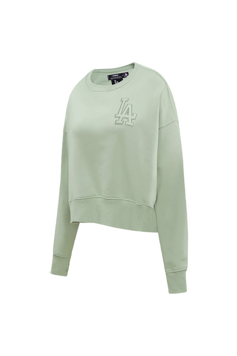 Women's Pro Standard Green Los Angeles Dodgers Fleece Pullover Sweatshirt, Alternate, color, Green