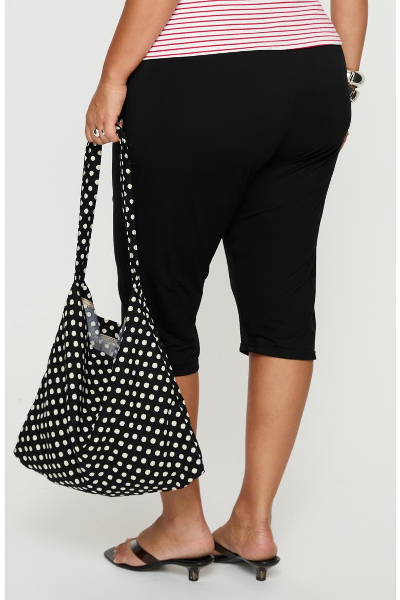 Cayte Capri Pants, Alternate, color, BLACK