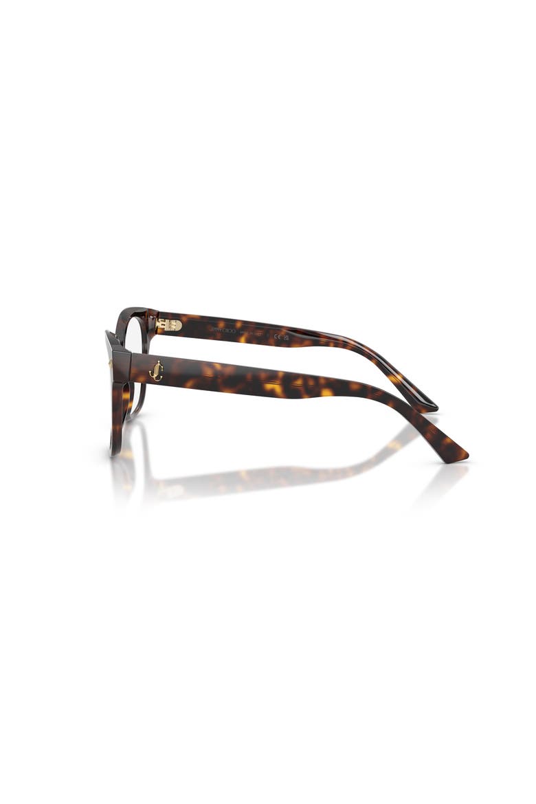 52mm Square optical glasses, Alternate, color, Tortoise