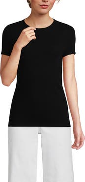 Lands' End Cotton Rib T-shirt