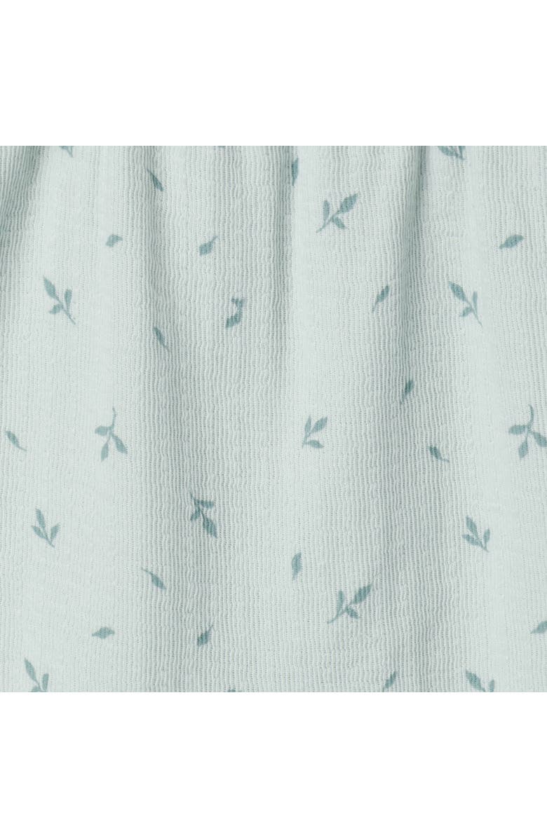 Modern Moments<sup>™</sup> by Gerber Ruffles Long Romper, Alternate, color, Sky Leaves