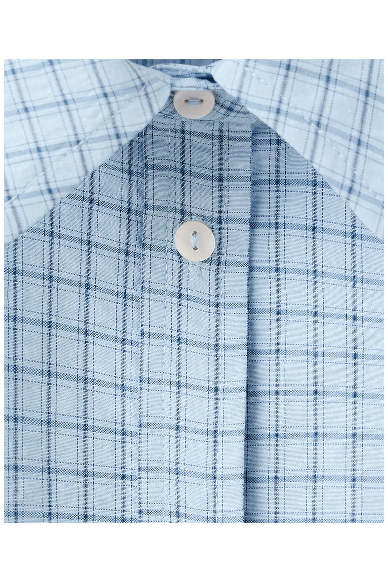 Checked Shirt, Alternate, color, SKY BLUE