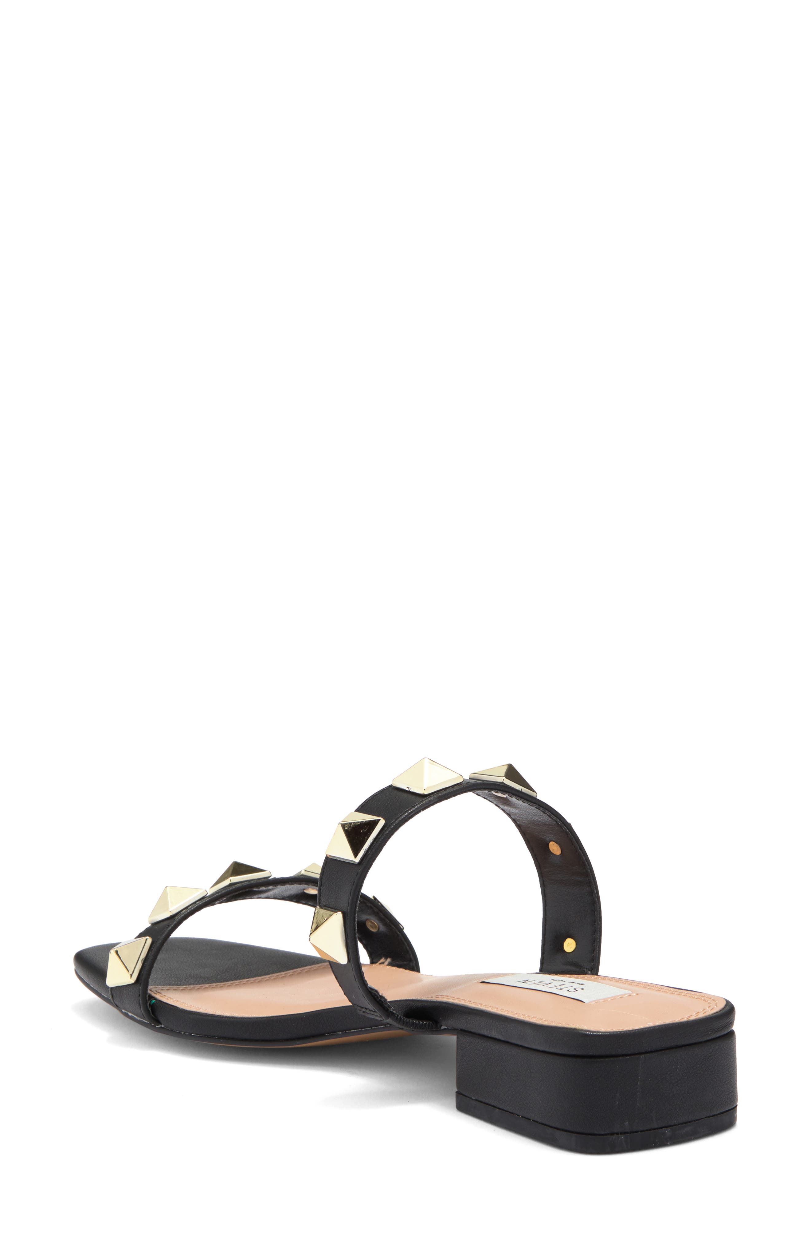 Steven New York Hays Pyramid Stud Slide Sandal, Alternate, color, 
