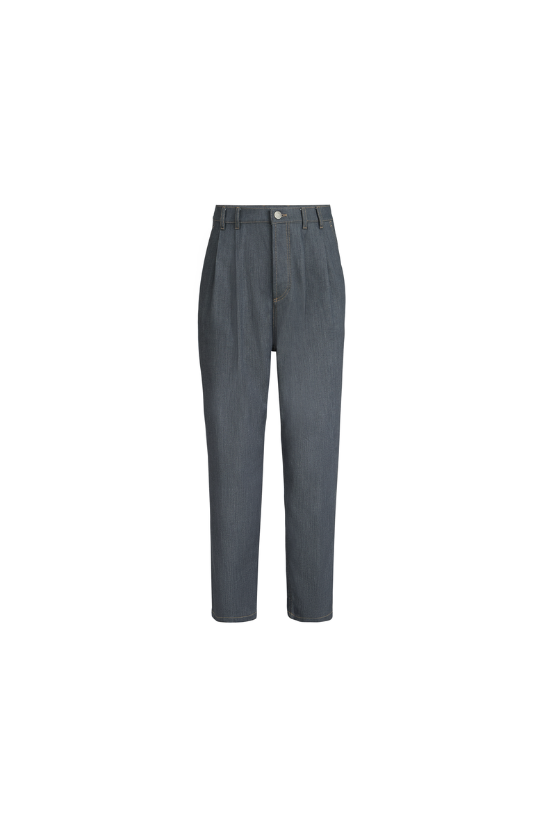 Comfort denim trousers, Alternate, color, Medium Grey