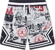 Jordan Kids' Print Dri-FIT Mesh Basketball Shorts