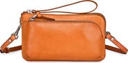 OLD TREND Dahlia Genuine Leather Compact Convertible Crossbody