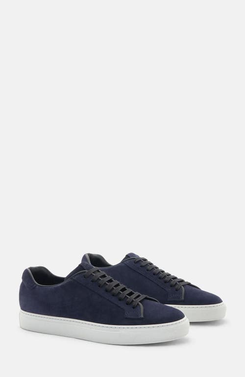 Scarosso Ugo Sneakers In Blue - Suede