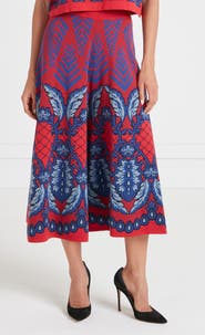 Temperley London Francis Grid Knit Trousers