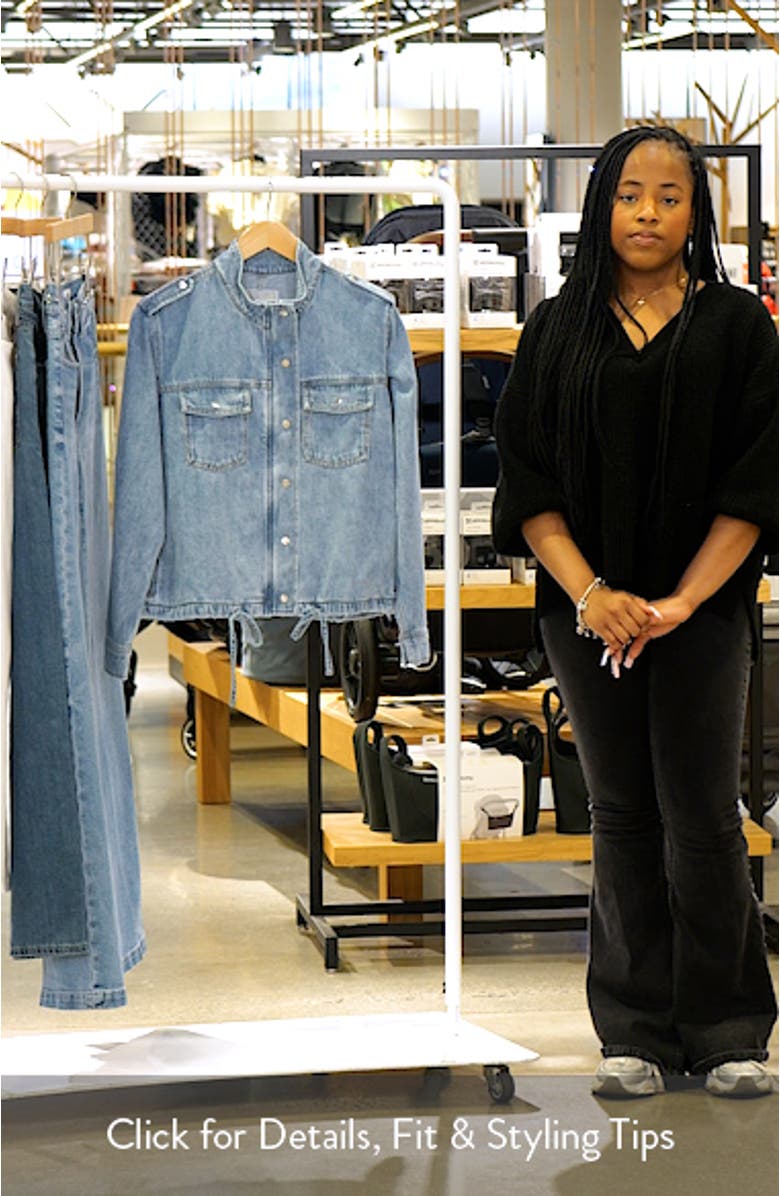 Collins Denim Utility Jacket, sales video thumbnail