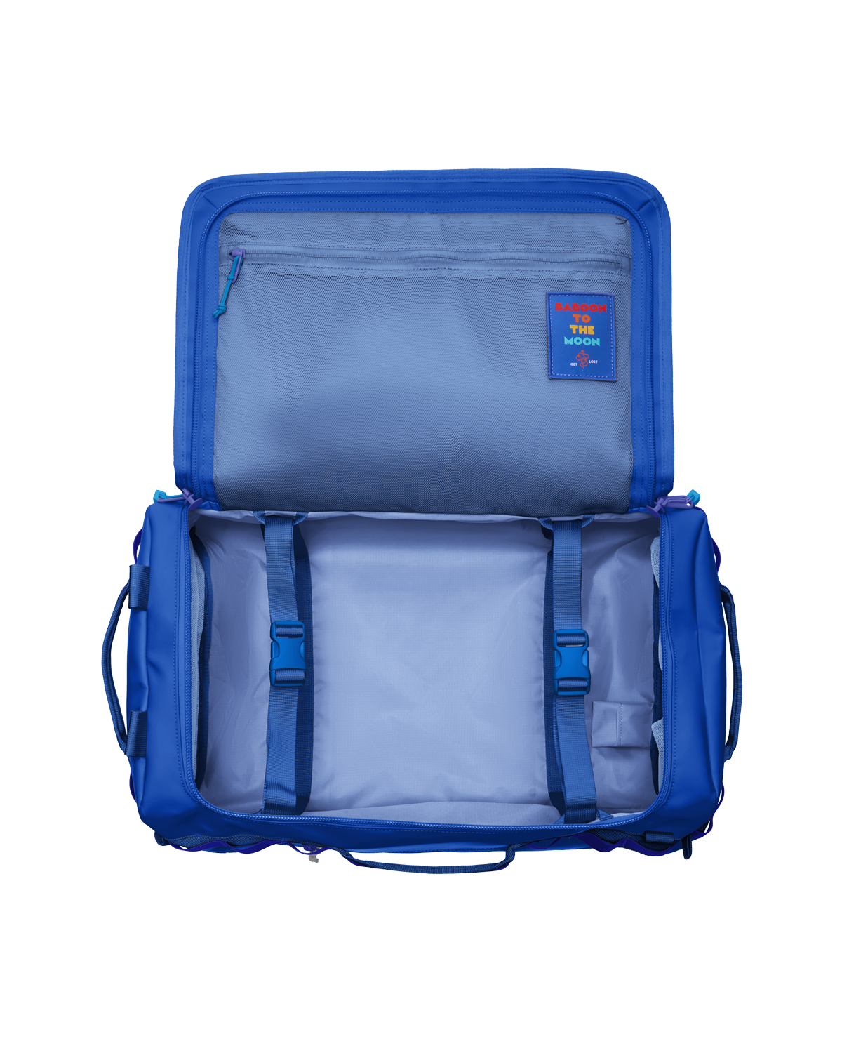 Baboon to the Moon New Go-Bag Duffle Small 40L, Alternate, color, Blue