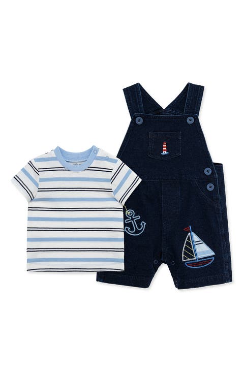 Nautical T-Shirt & Shortalls Set (Baby)