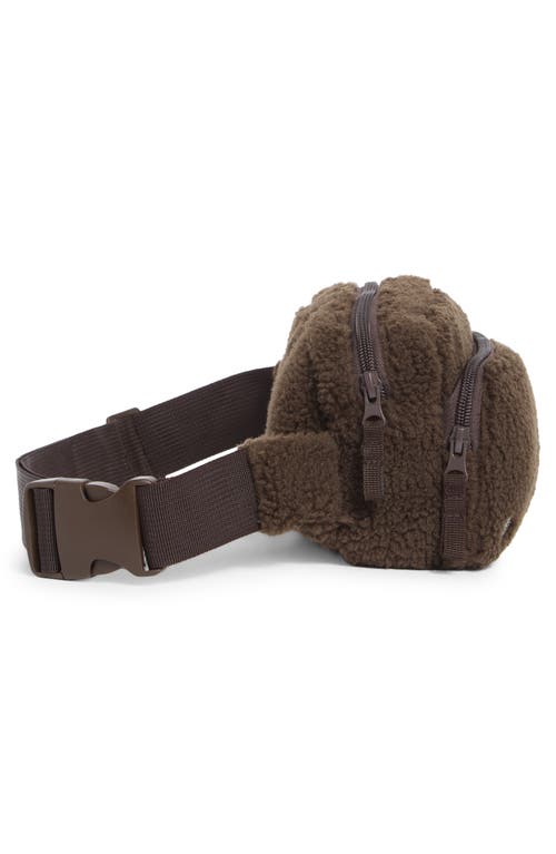 Z By Zella Faux Shearling Belt Bag