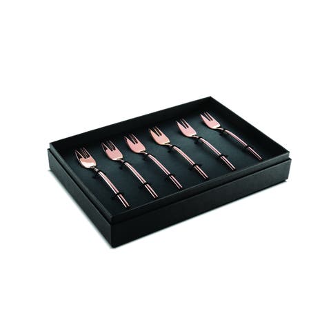 Due Cake Forks Gift Box Set - 6 Pieces