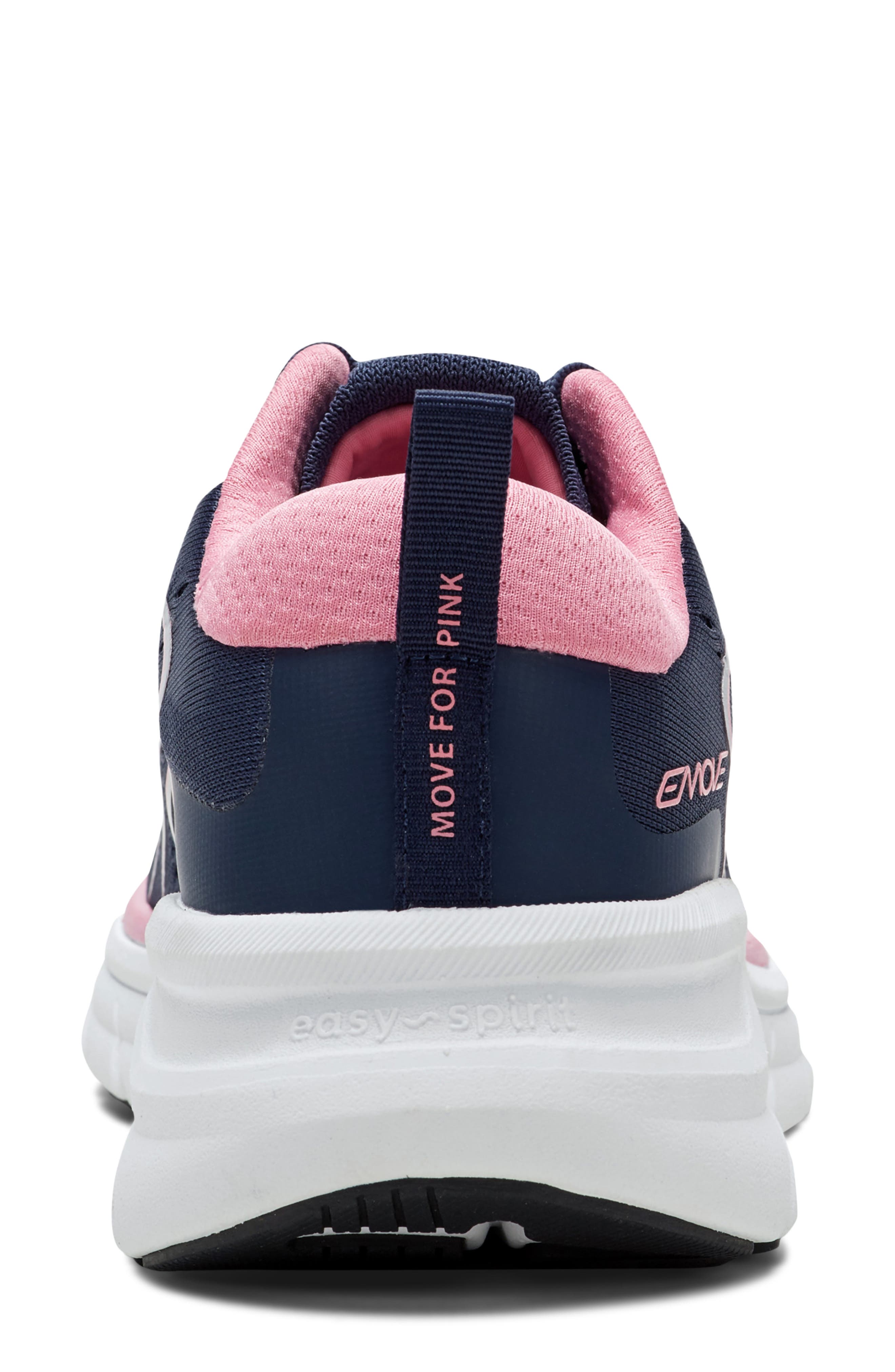 Easy Spirit x Denise Austin Maelie Sneaker, Alternate, color, Dark Blue