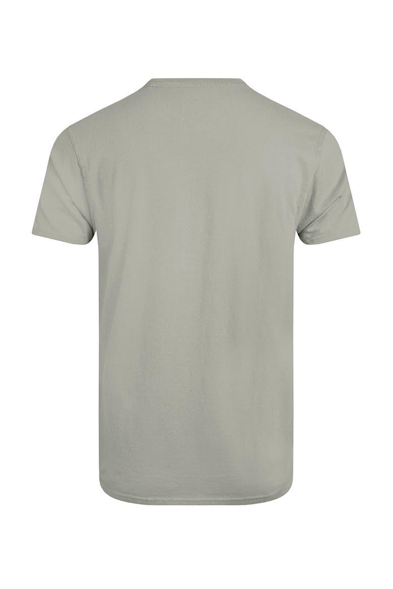 Carp Side Front Print Artist T-Shirt, Alternate, color, Limestone