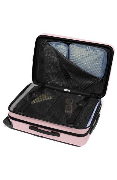 Away The Bigger Carry-on Flex Suitcase In Pink