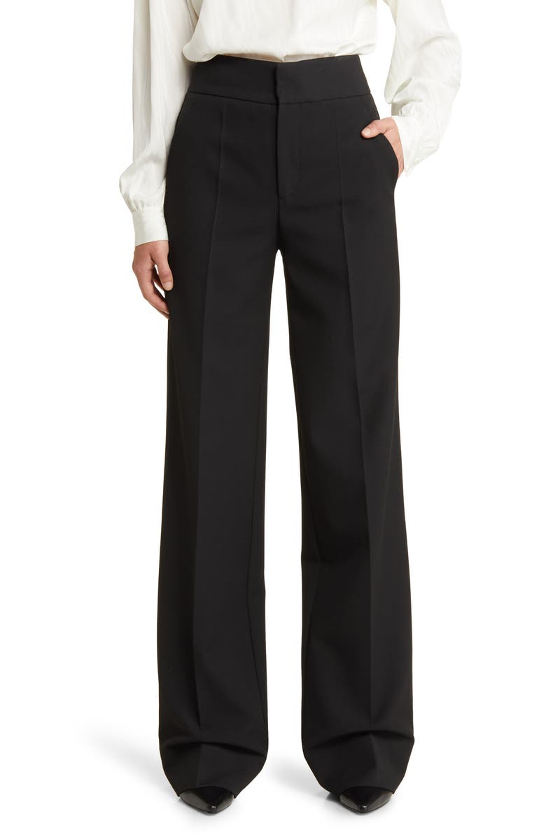 FRAME High Waist Wide Leg Trousers, Main, color,