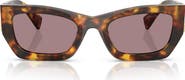 Miu Miu 53mm Rectangular Sunglasses