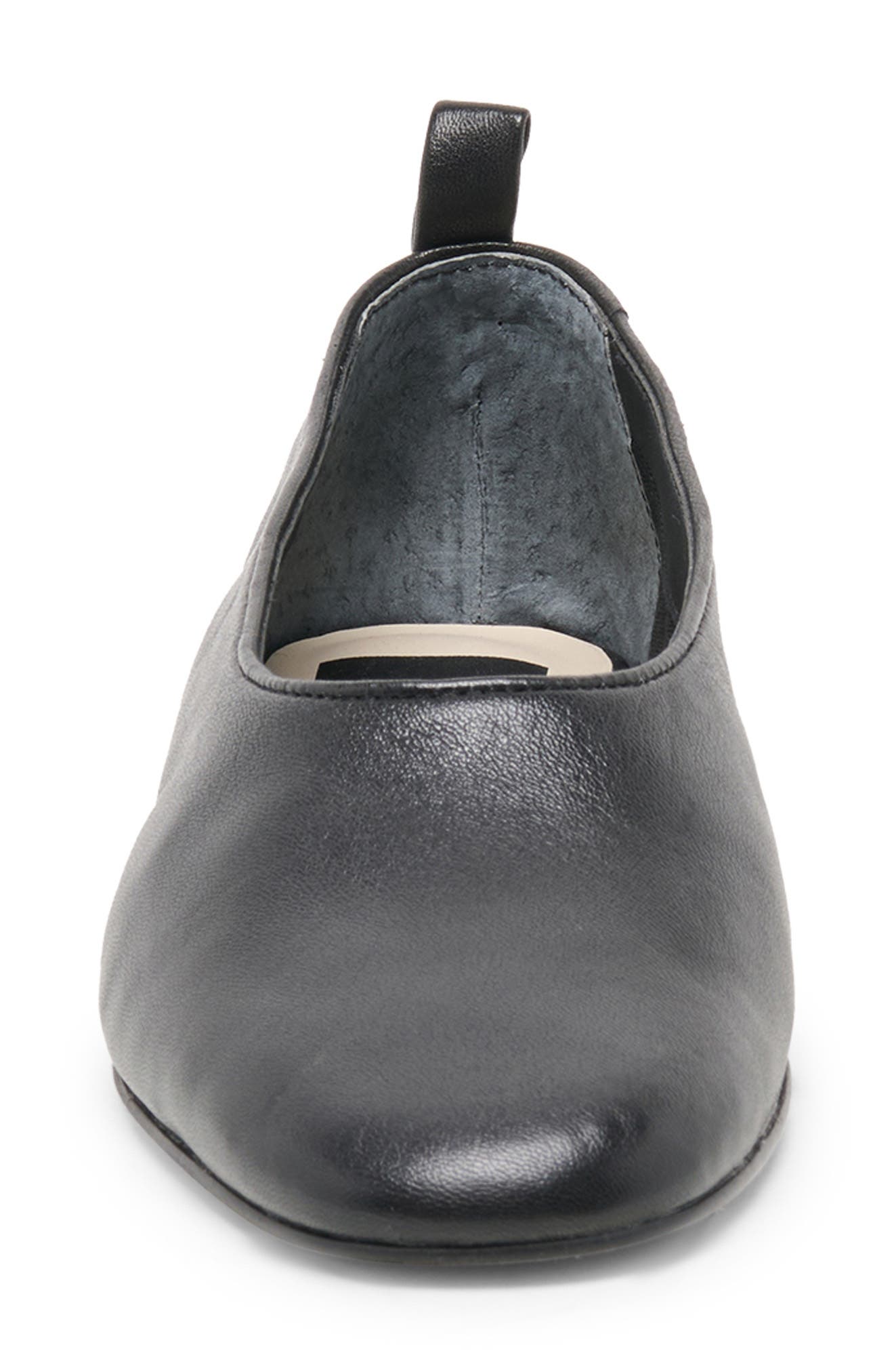 Kory Flat, Alternate, color, BLACK LEATHER