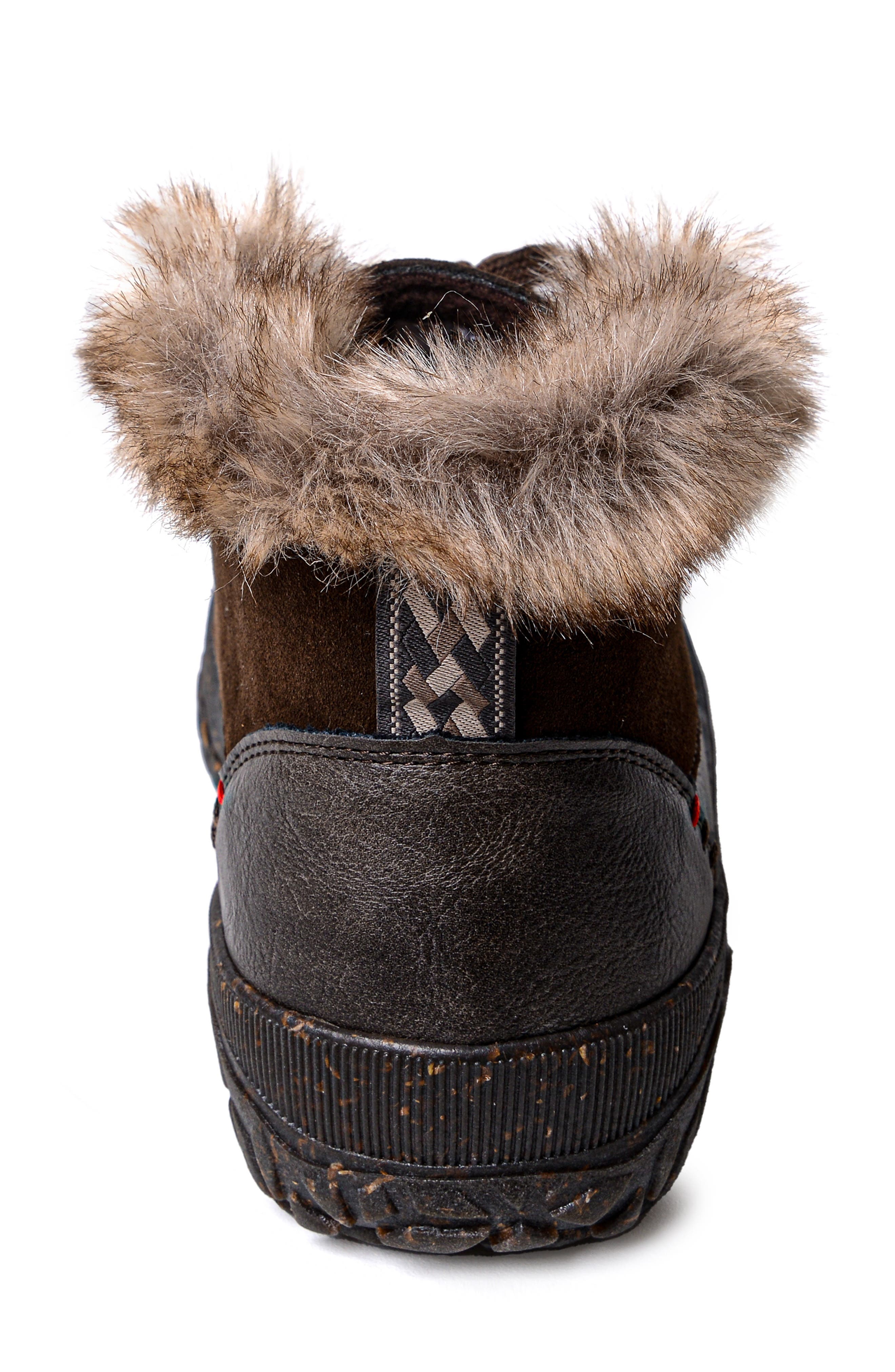 Minnetonka Tinley Boot, Alternate, color, Chocolate