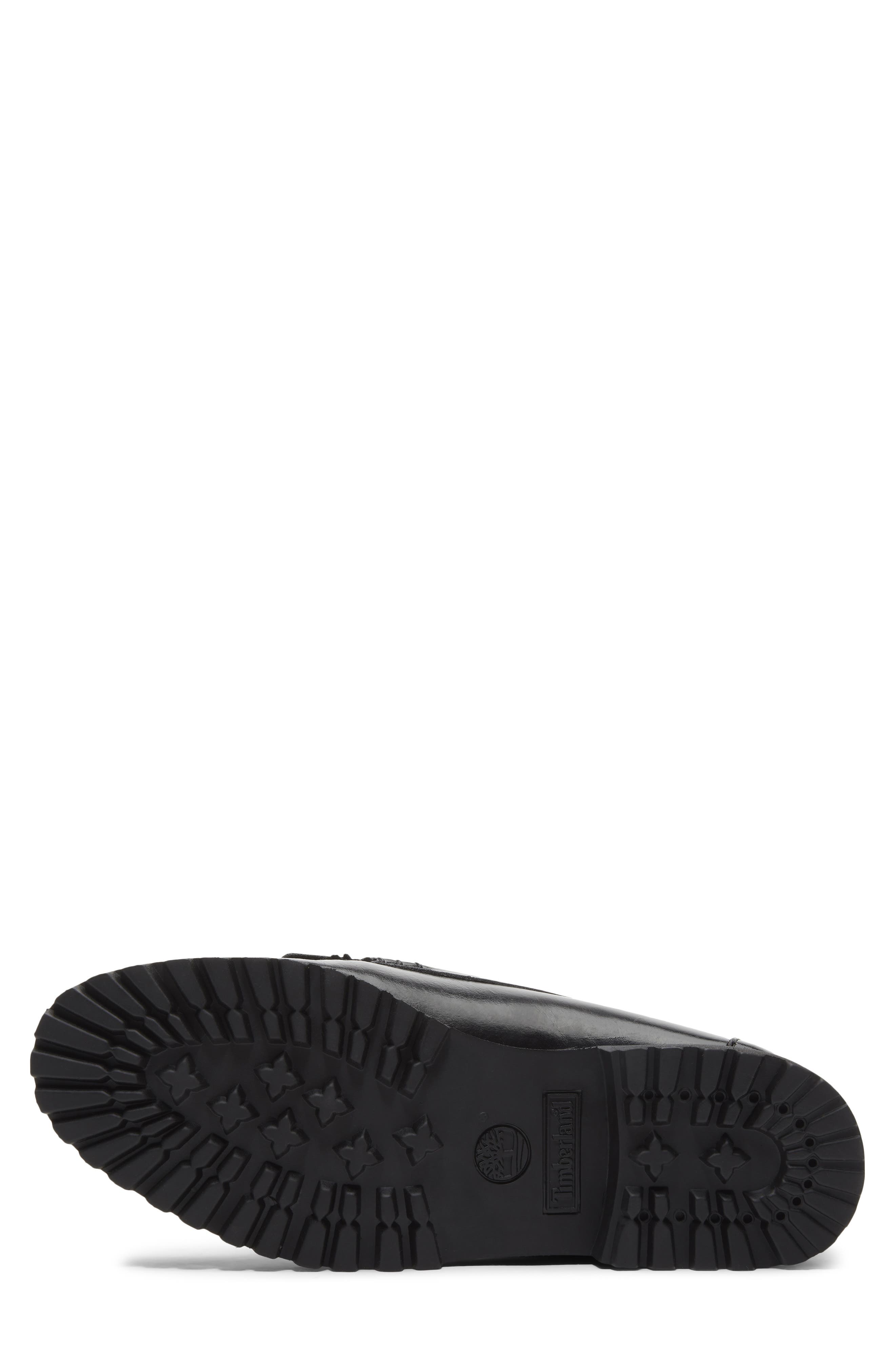 Timberland Authentic Tassel Loafer, Alternate, color, Black Full Grain