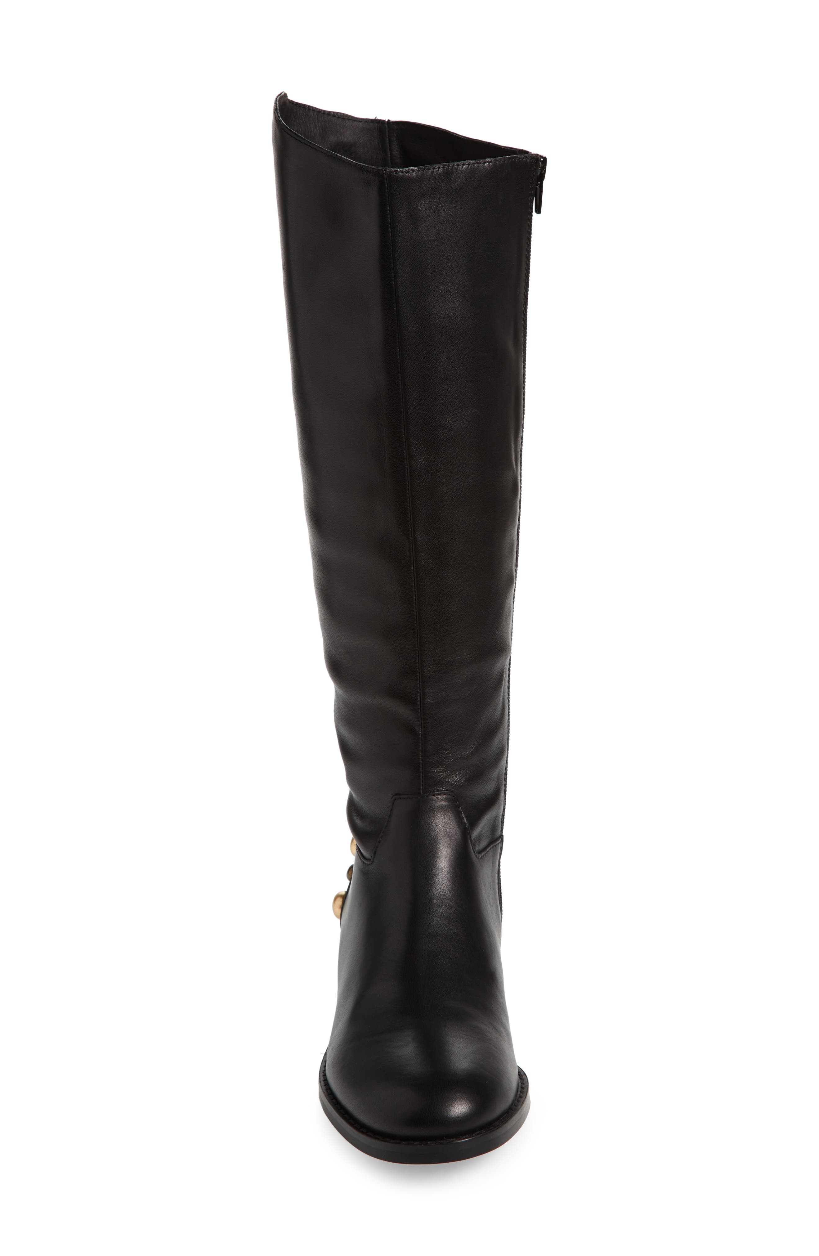 Cecelia New York Readding Stud Knee High Boot, Alternate, color, 