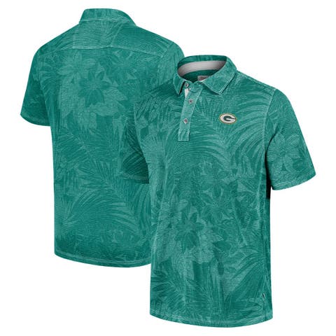 Men's Tommy Bahama Green Green Bay Packers Sport Santiago Paradise Polo