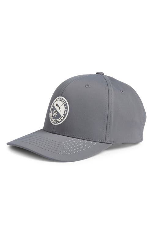 PUMA GOLF x Reigning Champ 6-Panel Snapback Baseball Cap in Dusky Gray  product