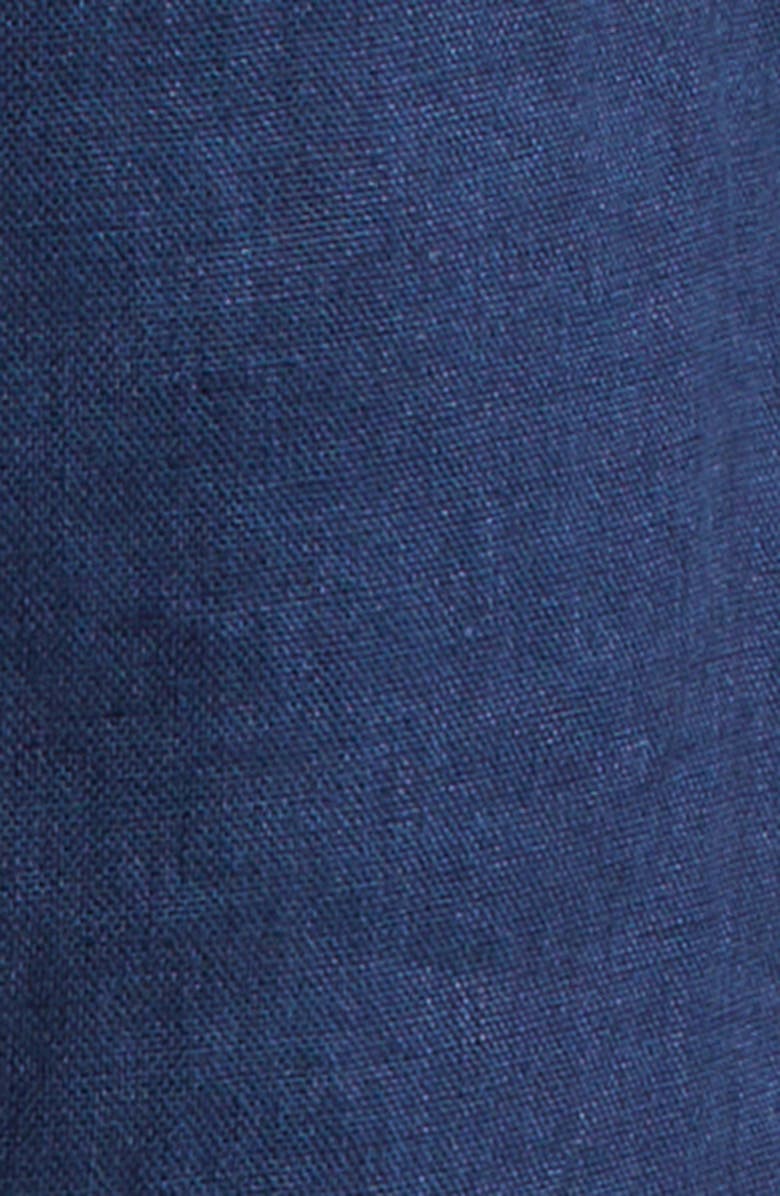 Massimo Alba Mauko Linen Dress Pants, Alternate, color, Blue