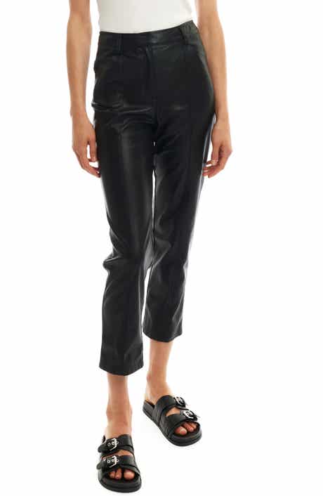 Jen Faux Leather Trousers