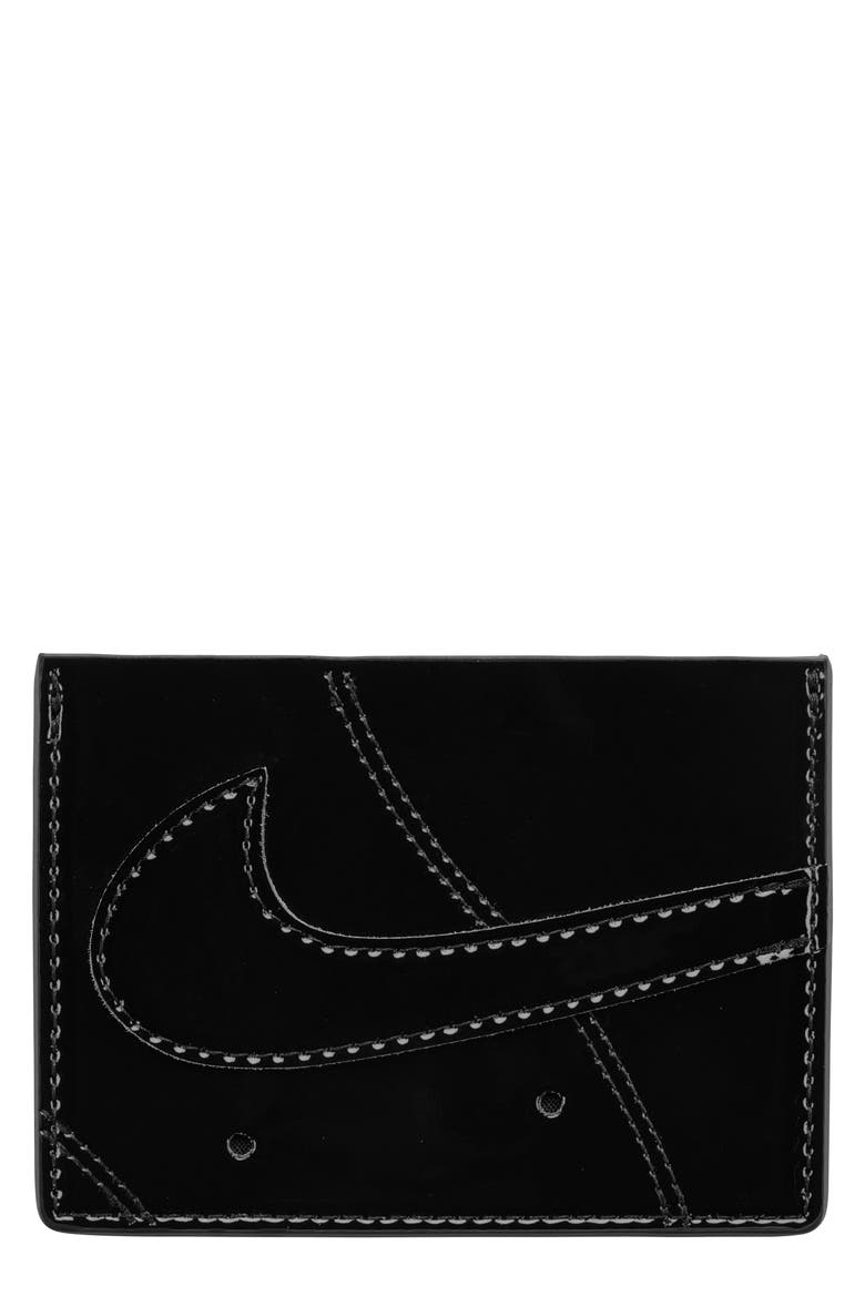 Air Max 90 Card Case, Main, color, BLACK/ BLACK/ BLACK