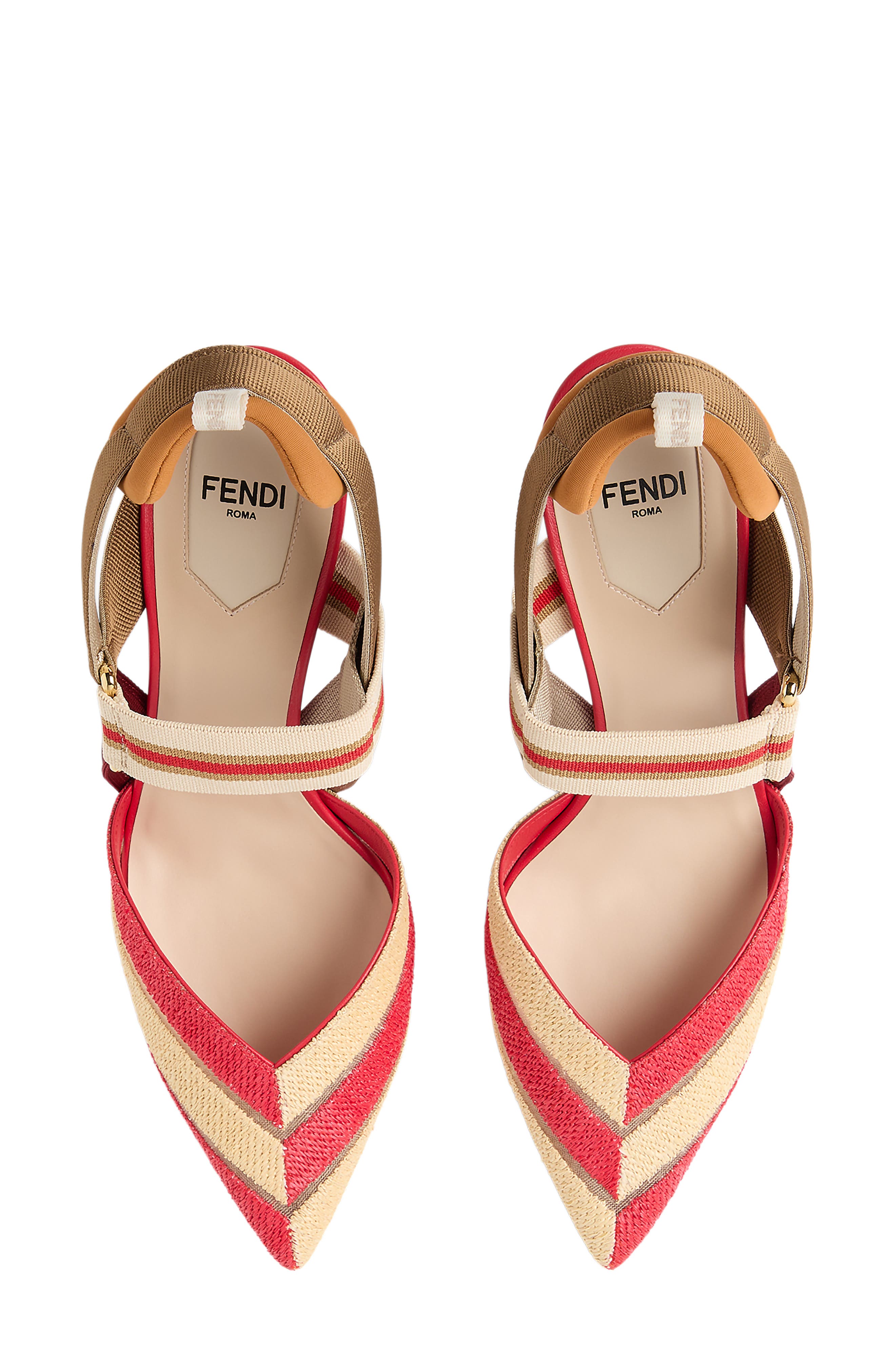 Colibri Slingback Pump, Alternate, color, BEIGE RAFIA RUBINO
