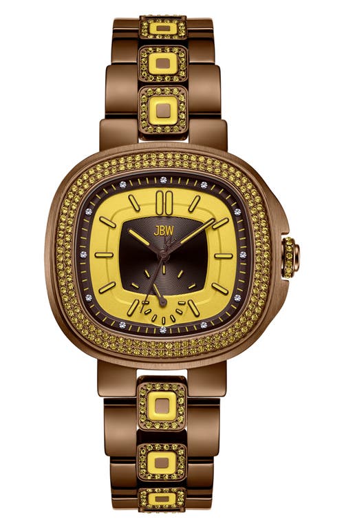 Jbw Reserve Coast Bracelet Watch, 39mm In Brown