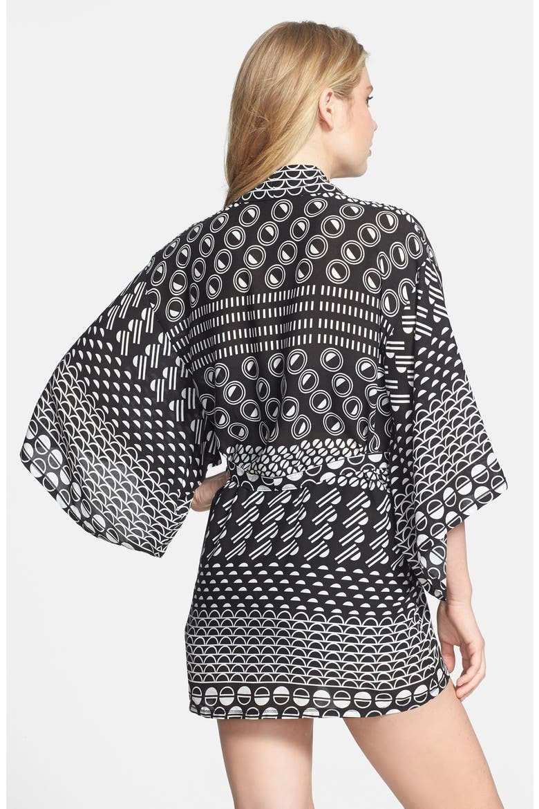 'Total Eclipse' Happi Coat, Alternate, color, BLACK