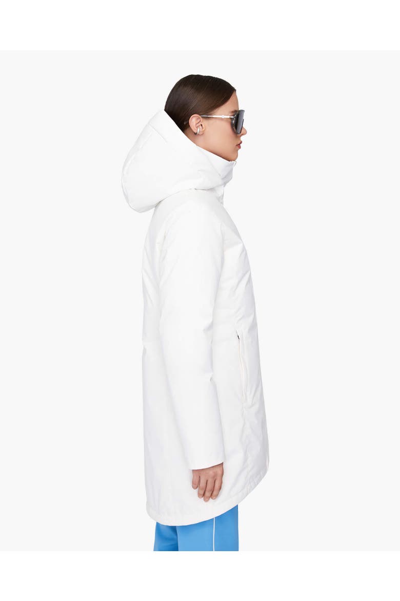 GENIA | Hooded Down Winter Jacket, Alternate, color, Ivory