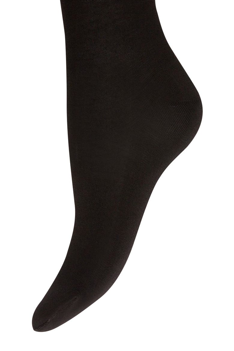 Merino Wool Blend Tights, Alternate, color, BLACK